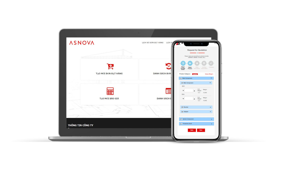 「ASNOVA VIETNAM」でWEB受発注システムをローンチ。導入までの道のりと展望