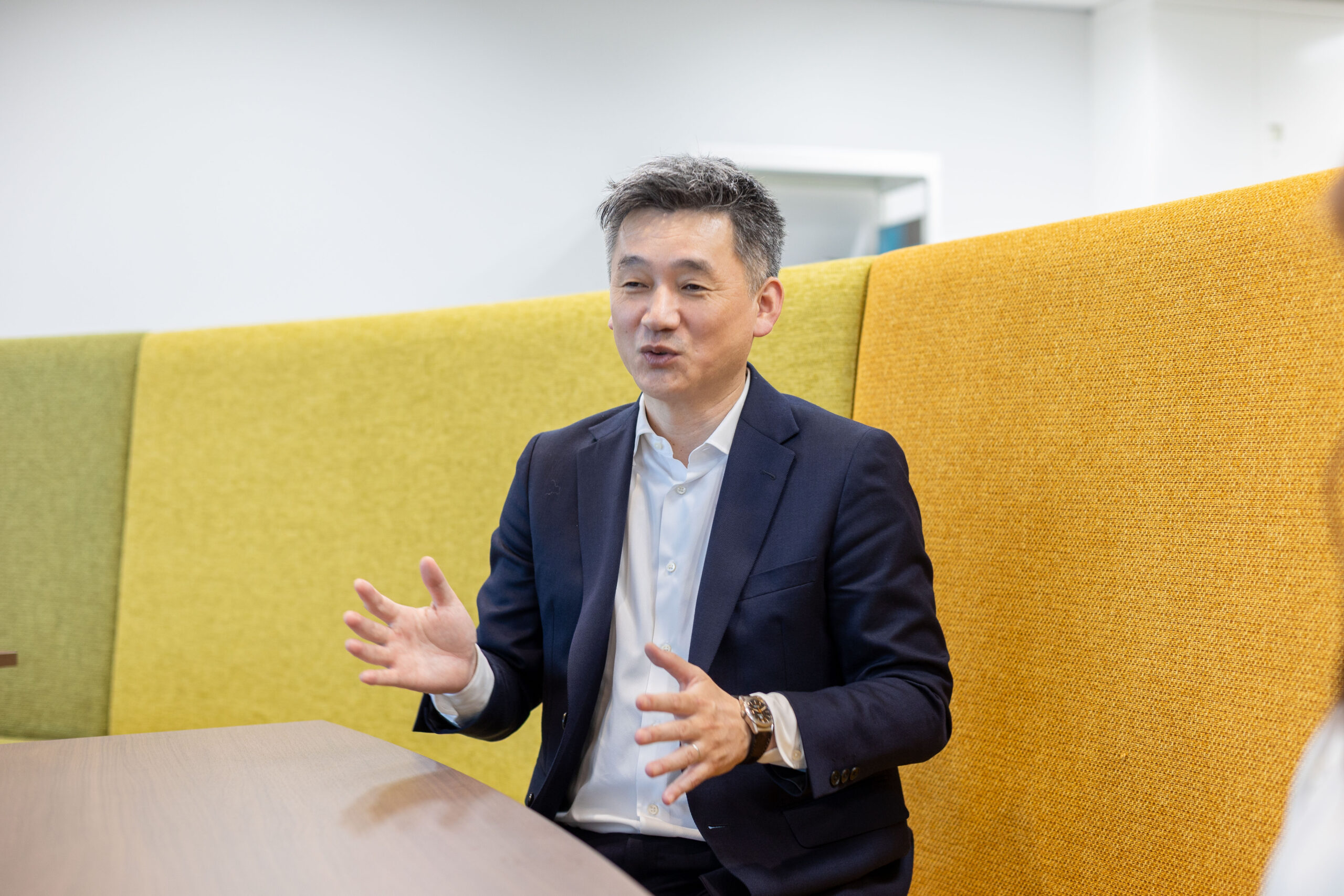 社内交流の様子